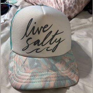 Salt Life Hat Green White